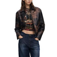 Desigual 여성용 Reprise_chaq_cup 브라운. L