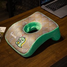 涼蓆記憶棉午睡枕趴睡枕教室學生趴桌上睡覺小枕頭辦公室午休神器, 恐龍(冰藤)