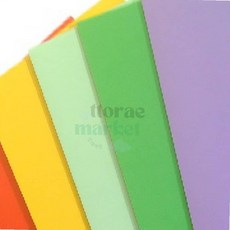 옵트샵 칼라 보드롱 600x900x5T 살구색 5p 컬러우드락