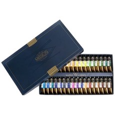 Mijello 美捷樂 MISSION 藝術家金級水彩組合 (15ml/34色/韓國品牌), 15ml