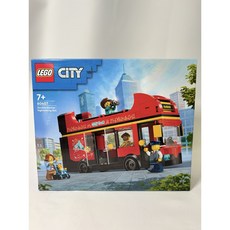 레고 시티 빨간색 이층 관광버스, 1개
