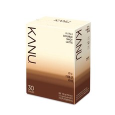 맥심 카누 더블샷라떼 13.5gx30T, 1박스, 30개입, 13.5g