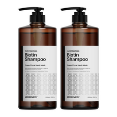 메디레머디 비오틴 탈모 샴푸, 2개, 1L