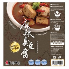 捷康 大廚在家 麻辣臭豆腐 450g - 獨門漢方辛香料，高溫高壓處理，方便即食, 3箱/盒