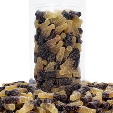 스마티 스톱 사워 콜라 병 (클래식 콜라 병 0.9kg (1개 팩)) Smarty Stop Sour Cola Bottle Gummy Candy (2 Pound Classic), 권위 있는, 2파운드(1팩), 1개
