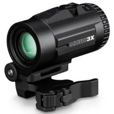 Vortex MICRO 3X MAGNIFIER 側翻鏡, 黑色