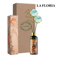 라플로리아 꽃 디퓨저, 1개, 200ml, S1.블랙체리향/A10.둥근장미(소)L6/스카이