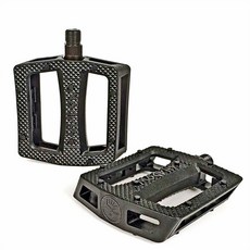 I.H BMX SHADOW RAVAGER 綠色塑料踏板 單速車/滑步車/平衡車適用, 黑色, 1個