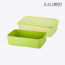 락앤락 스마트킵 프레쉬 채반 세트, 1세트, 3.2L+채반