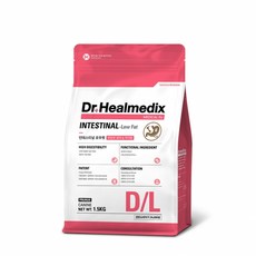 닥터힐메딕스 인테스티널 로우펫 D/L intestinal Low Fat 1.5kg, 1개, 닭
