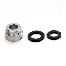 수도꼭지 변환 아답터 외부나사 20A(25mm)-22mm 세면대 어댑터 젠더, 1개