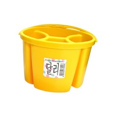 수채화 물통 소형 4칸 화방용품 손잡이 휴대용