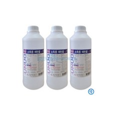 다나제약 소독용 에탄올 1L 알코올83% 3개