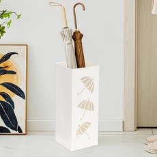 가려거든 모던스타일 인테리어 철제 우산꽂이, 화이트 우산