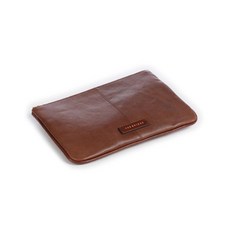 THE BRIDGE Elisabetta Clutch bag grained leather brown 097014BX-14