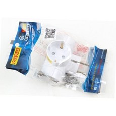 3구 t형 접지 멀티콘센트 멀티탭 아답터 플러그 t형멀티탭 무선멀티탭 벽면멀티탭