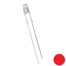 고휘도 LED 3MM 레드, 1개