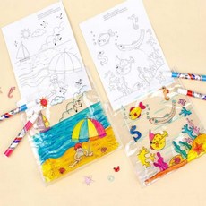 비치백 만들기재료, 상세페이지 참조, 상세페이지 참조g, 1.해변도안