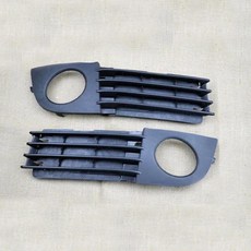 호환 아우디 A6 C5 99-05 블랙 ABS 플라스틱 차량 안개등 램프 커버 범퍼 그릴, 02 1x 99-01 Front Right