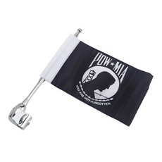 오토바이 깃대 알루미늄 후면 안테나 장식 골드윙 플래그, 8. U, 1개