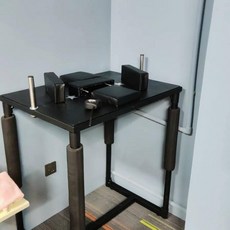 가정용 행사용 팔씨름 테이블 축제용 대회 표면 연회용 체육 야외용 풀리 손목 팔힘 파티용, 1개, 두꺼운 스틸 상판