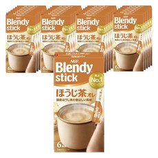 AGF 焙茶歐蕾即溶沖泡粉, 9.7g, 6條, 24盒