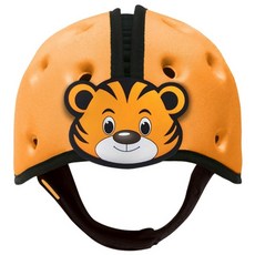 英國SafeheadBABY學步防撞安全帽，寶寶安全帽，防撞安全帽，防摔帽，可愛老虎造型，LA-TW0155, 彩色, 1個