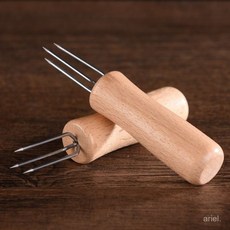 手持艾灸錐子 艾條延長三叉防燙艾灸器具, 1個, 1支,短三叉艾灸錐