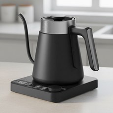 恬貓 鵝頸電熱水壺, 雙拼色-120V-美規