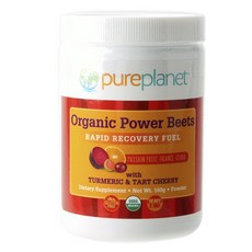 PURE PLANET 運動能量補充飲 甜菜根&百香果&柳橙&薑黃&酸櫻桃口味, 160g, 1罐