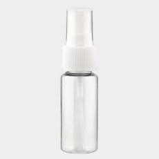 화이트캡 스프레이 투명 20ml 플라스틱 용기 소분병 공병 여행, 1개