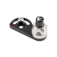 CHEKIS 범용 사이드브레이크 파킹 브레이크 PCX NMAX FORZA SYM, 1개, 실버
