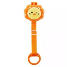Simba 小獅王辛巴 嬰兒安撫奶嘴鏈, 1個, 辛巴防塵奶嘴鍊－經典（橘色）