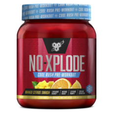 BSN 노익스플로드 프리워크아웃 파우더 망고 시트러스맛, 1개, 540g