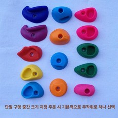 클라이밍 홀드 핑거바 장착 암벽등반 체육 오르기 나사, 중형 랜덤