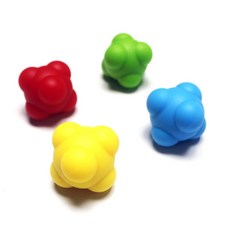 리액션볼 집중력 핑볼 반응속도 훈련 유아 체육 교구, 1개, 보라잡화점 랜덤