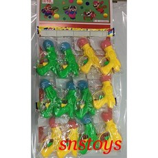 sns 古早味 懷舊童玩 海綿手槍 (12入/組) 可彈出去, 1個