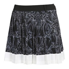 [볼빅] 여성 골프 패턴 플리츠 큐롯 VLCUM812_BK 2289985