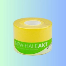 New-HALE AKT 5cmx5m 黃色 肌貼 日本製肌內效運動貼布 / 運動肌貼, 1個, 1個裝