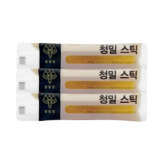청밀당 꿀 스틱 가성비 벌크 세트 베트남 자연 벌꿀 100% 커피꿀, 10g, 100개