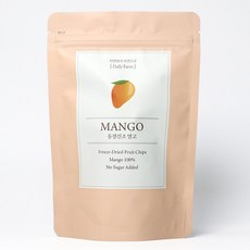 우연팜 동결건조한 망고 과일칩 무첨가, 2개, 35g