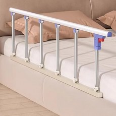 접이식 침대안전가드 난간 보호대 낙상방지 사이드레일 4단 5단 6단, 우드_5칸