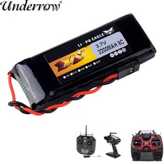 그래퍼너 MZ-12 PRO / Wfly ET07 X4 송신기 RC 드론용 YW 3.7V 2200mAh 8C 리포 배터리 1 개 2 개, 01 1pcs, 1개