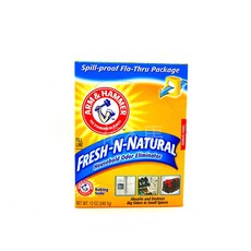 ARM & HAMMER 純蘇打粉, 1個, A&H清潔用小蘇打340.1g消臭盒