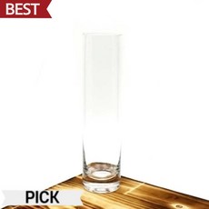 유리 화분 화병 수반 N0520R 긴원형 5x20cm 화병 픽앤코401