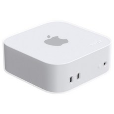 PZOZ 맥미니 M4 케이스 실리카겔 휴대용 Mac mini M4Pro, 반투명