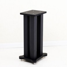 喇叭腳架 定製音箱腳架 音響支架 桌麵書架 舞臺影音室金屬支撐架 鐵製環繞落地架子, 黑色30高 22x28x30高