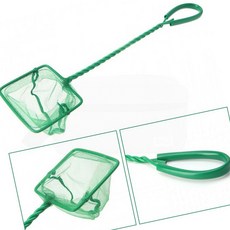 어항 뜰채 그물 수족관 물고기 잡이 수초 청소 관리 용품, 1개