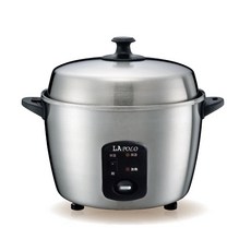 LAPOLO 台灣製造 11人份蒸氣不鏽鋼電鍋 304不鏽鋼內鍋 大容量電鍋, LAN5-2216