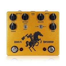 Ceriatone Horse Breaker 오버드라이브 기타 이펙터, 1개